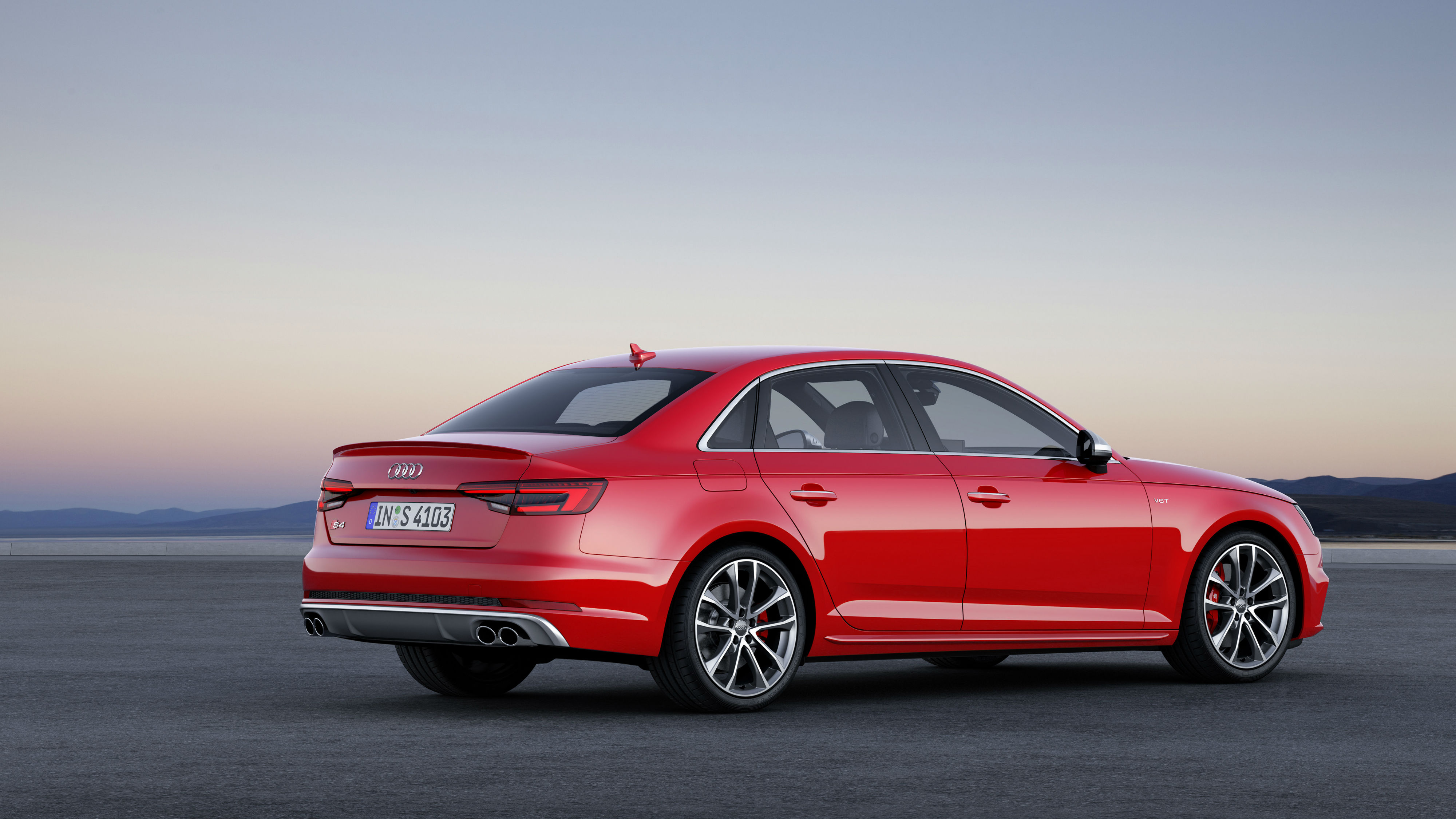 The 2015 Audi S4 sports saloon and estate models feature a 349bhp turbocharged V6 engine
