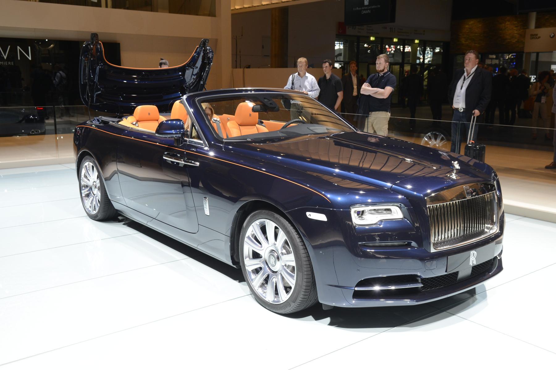 2015 Frankfurt motor show: Rolls-Royce Dawn