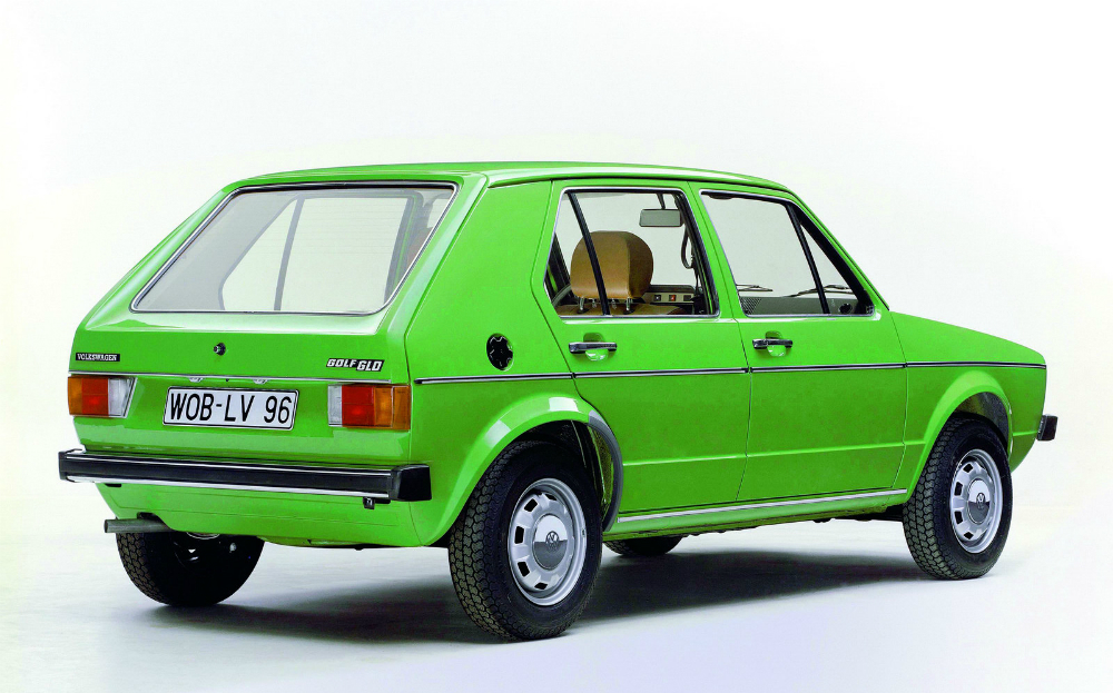The first diesel-powered VW Golf was launched in 1976 