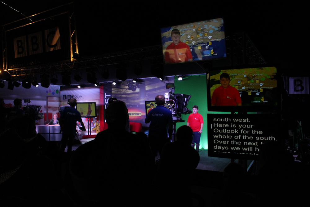 BBC tent at CarFest South 2015