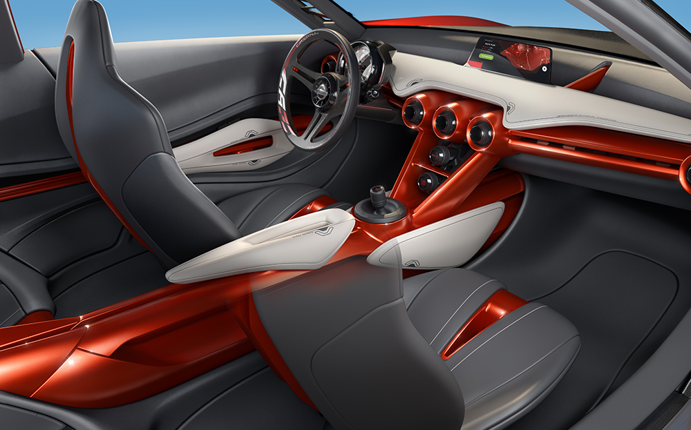 Nissan Gripz Concept interior