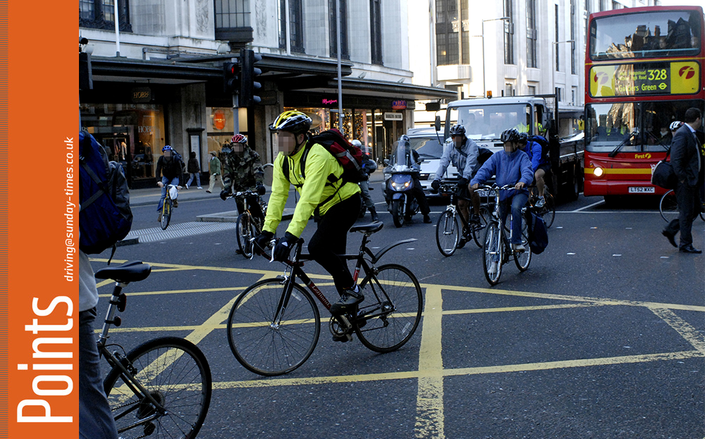 Cyclists should accept some responsibility 