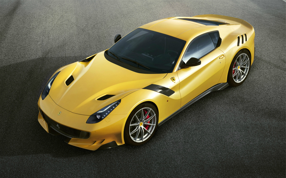 First pictures and full details of Ferrari F12tdf supercar