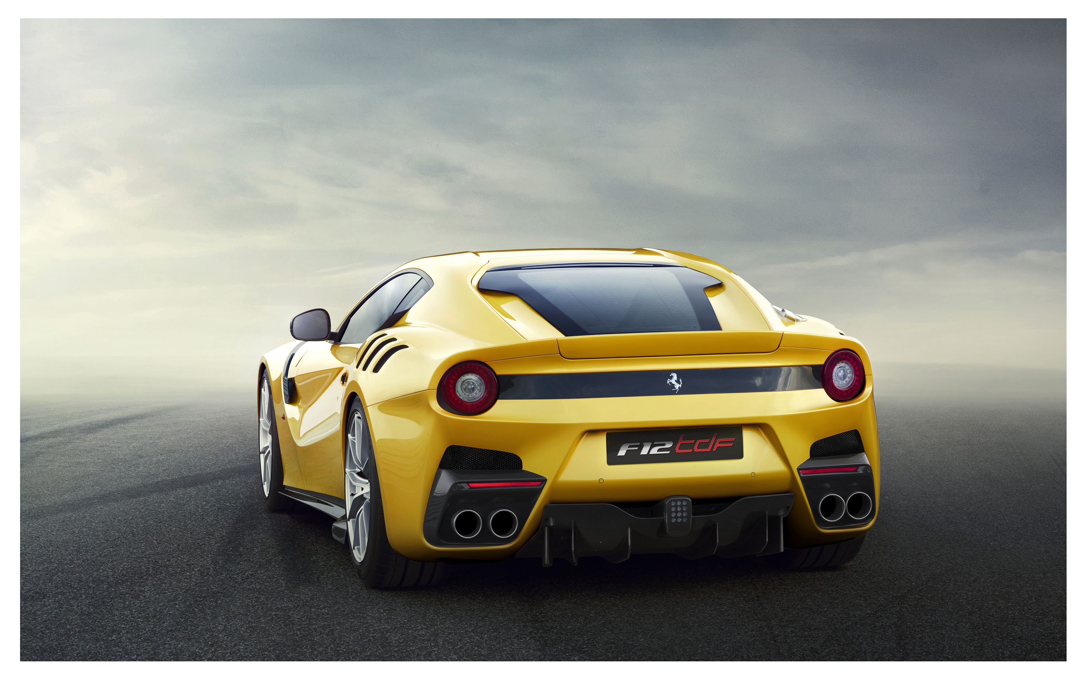 First pictures and full details of Ferrari F12tdf supercar