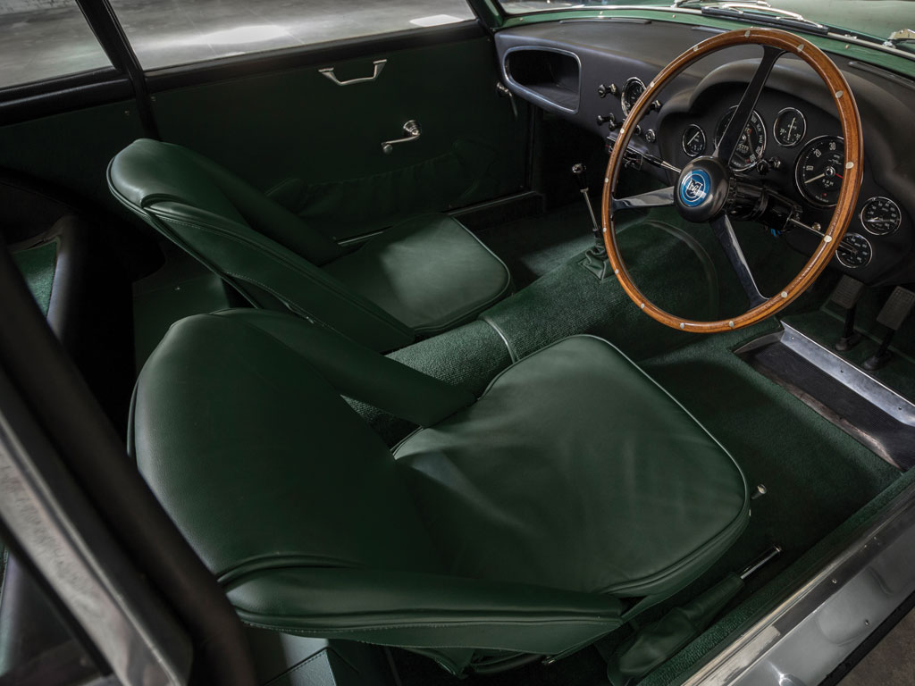 Aston DB4GT interior