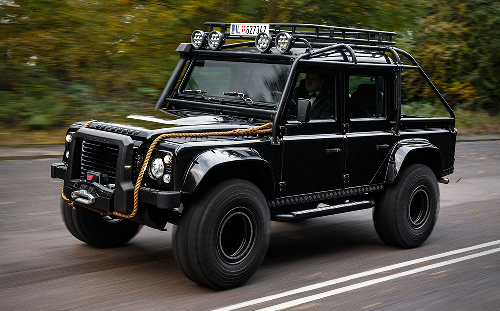 Land Rover Defender SVX James Bond Spectre car