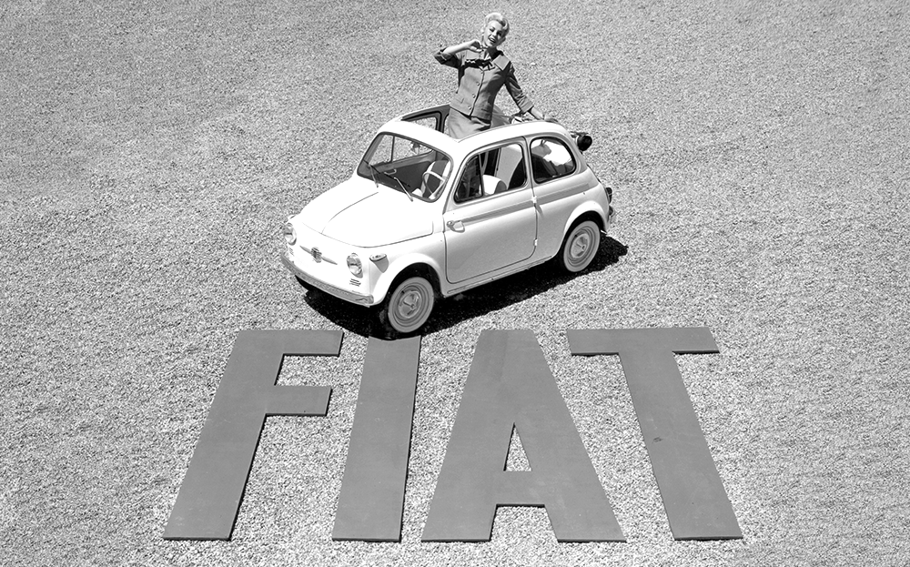 When was the original Fiat 500 launched?