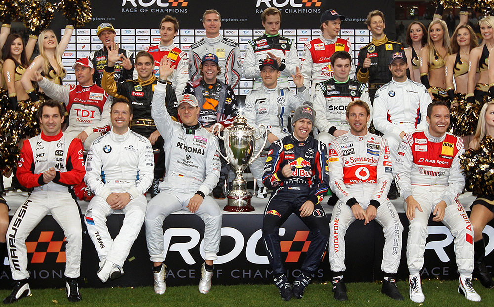 Race of champions drivers 2011