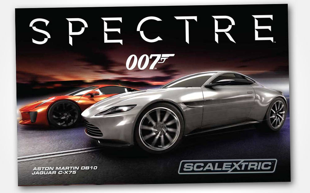 CHRISTMAS GIFTS FOR PETROLHEADS: James Bond Spectre Scalextric set
