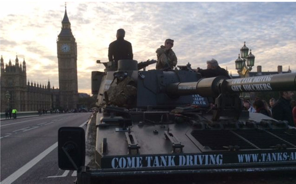 Tank at Big Ben