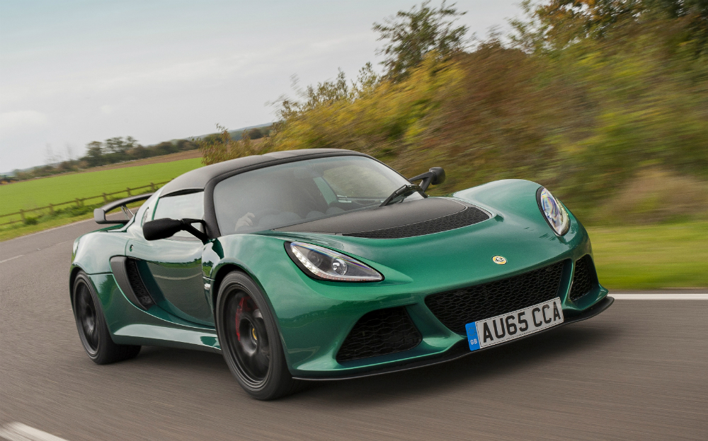 2016 Lotus Exige Sport 350 review - front view