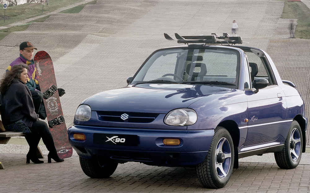 top 10 worst cars of all time: Suzuki X-90