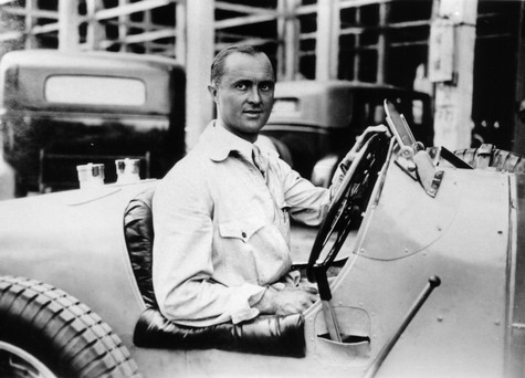 Louis Chiron - Bugatti racing driver