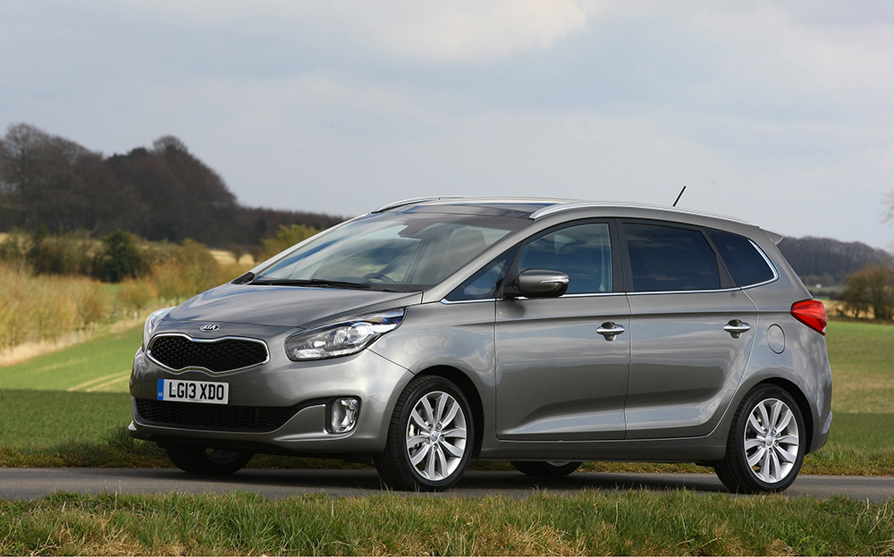 Kia Carens:  The Sunday Times Top 100 Cars - Top 5 Seven-Seat MPVs