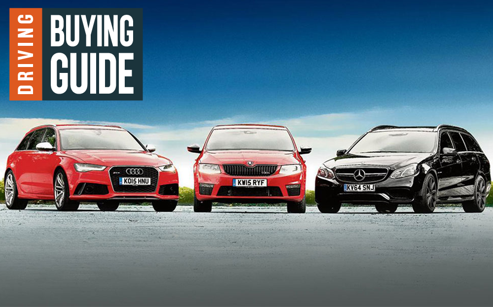 Buying Guide: Audi RS 6, Skoda Octavia vRS and Mercedes-AMG E 63 S