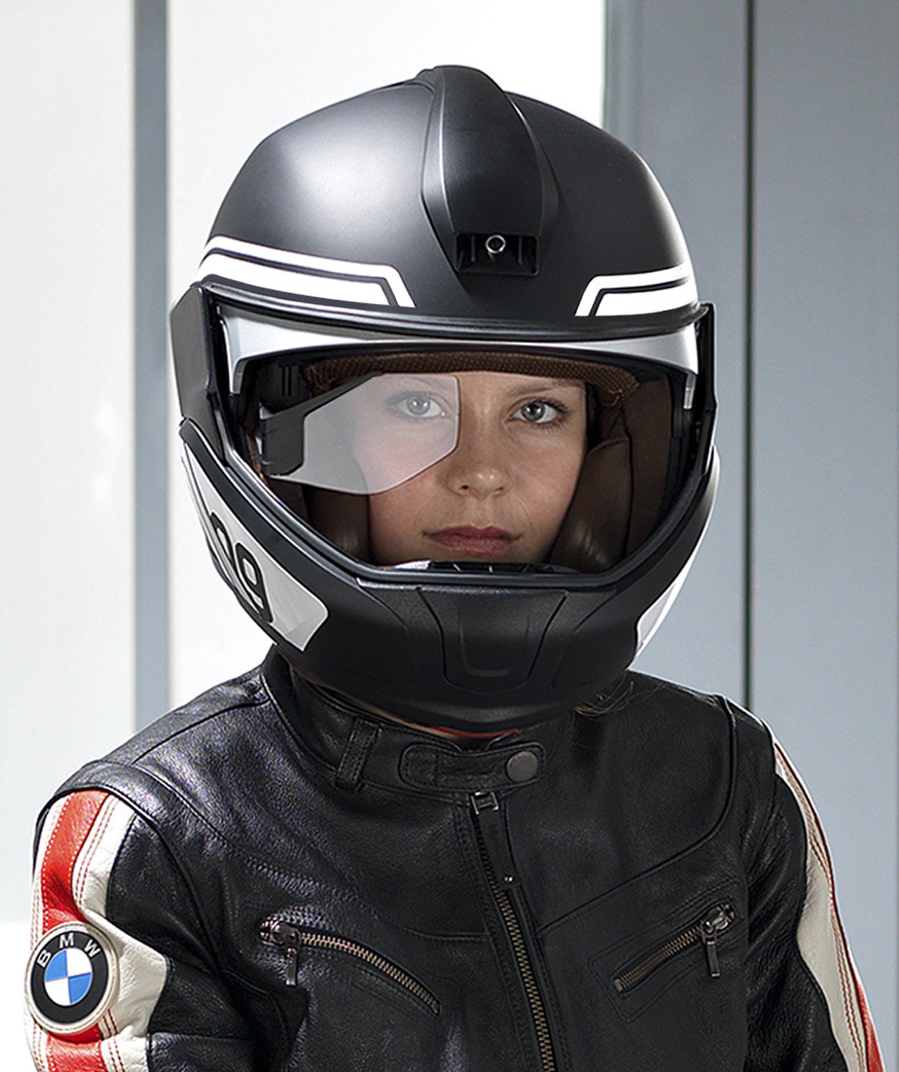 BMW head up display for motorbike helmet