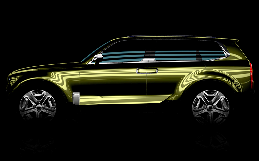 Kia Large SUV concept set for Detroit