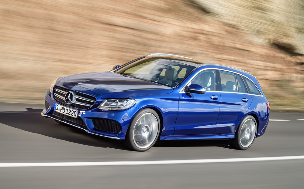 Mercedes C-class estate: The Sunday Times Top 100 Cars 2016 - Top 5 Mid-size Estates