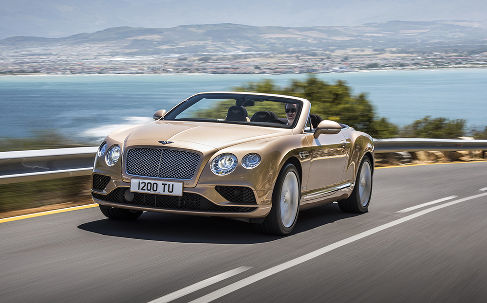 Bentley Continental GTC: The Sunday Times Top 100 Cars 2016