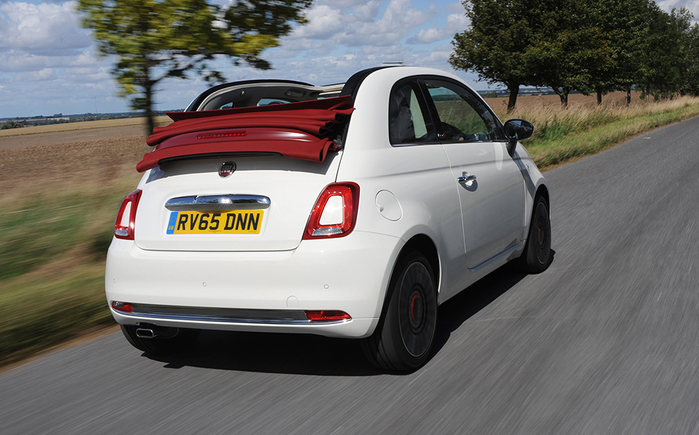 Fiat 500C:  The Sunday Times Top 100 Cars 2016