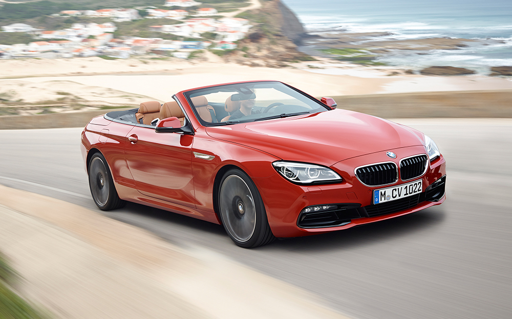 BMW 6-series convertible:  The Sunday Times Top 100 Cars 2016