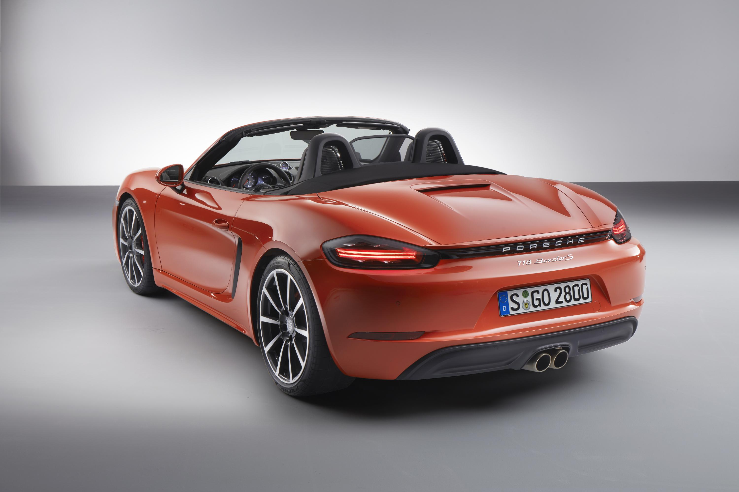 Porsche 718 Boxster is a star car at the 2016 Geneva Motor Show