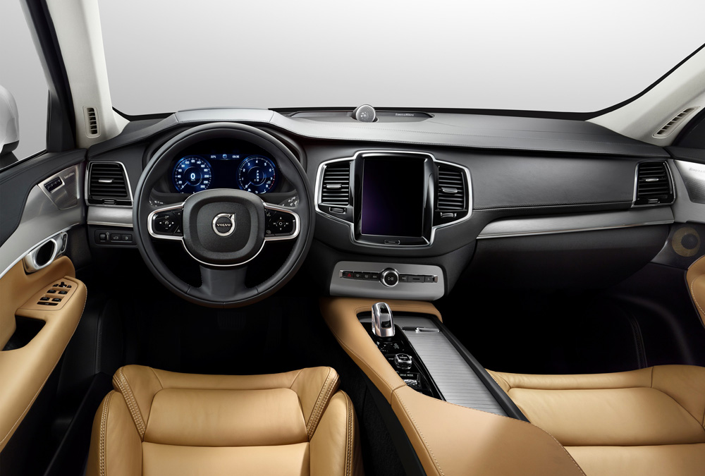 The all-new Volvo XC90 interior - full cockpit overview