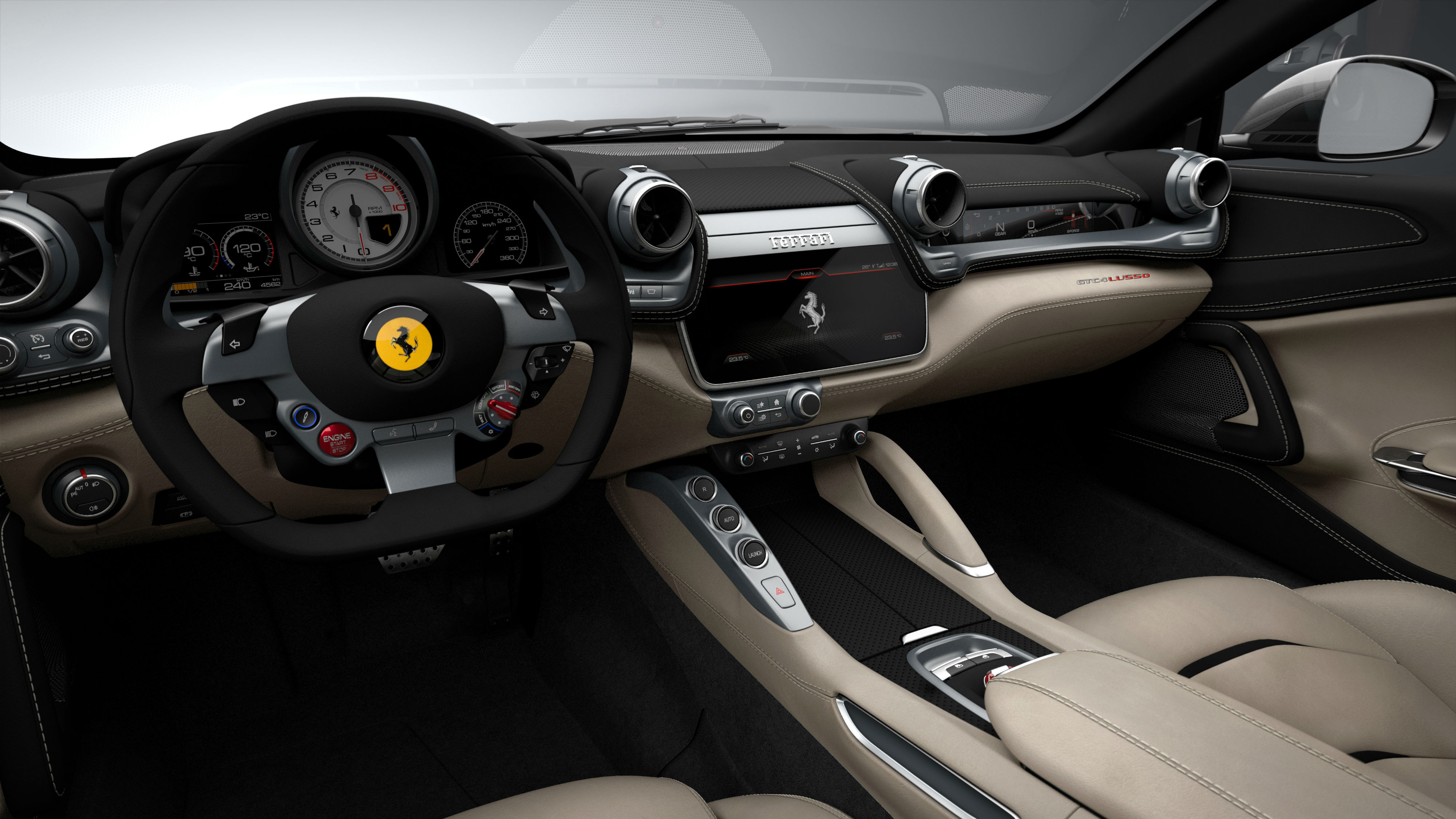 Inside the 2016 Ferrari GTC4Lusso
