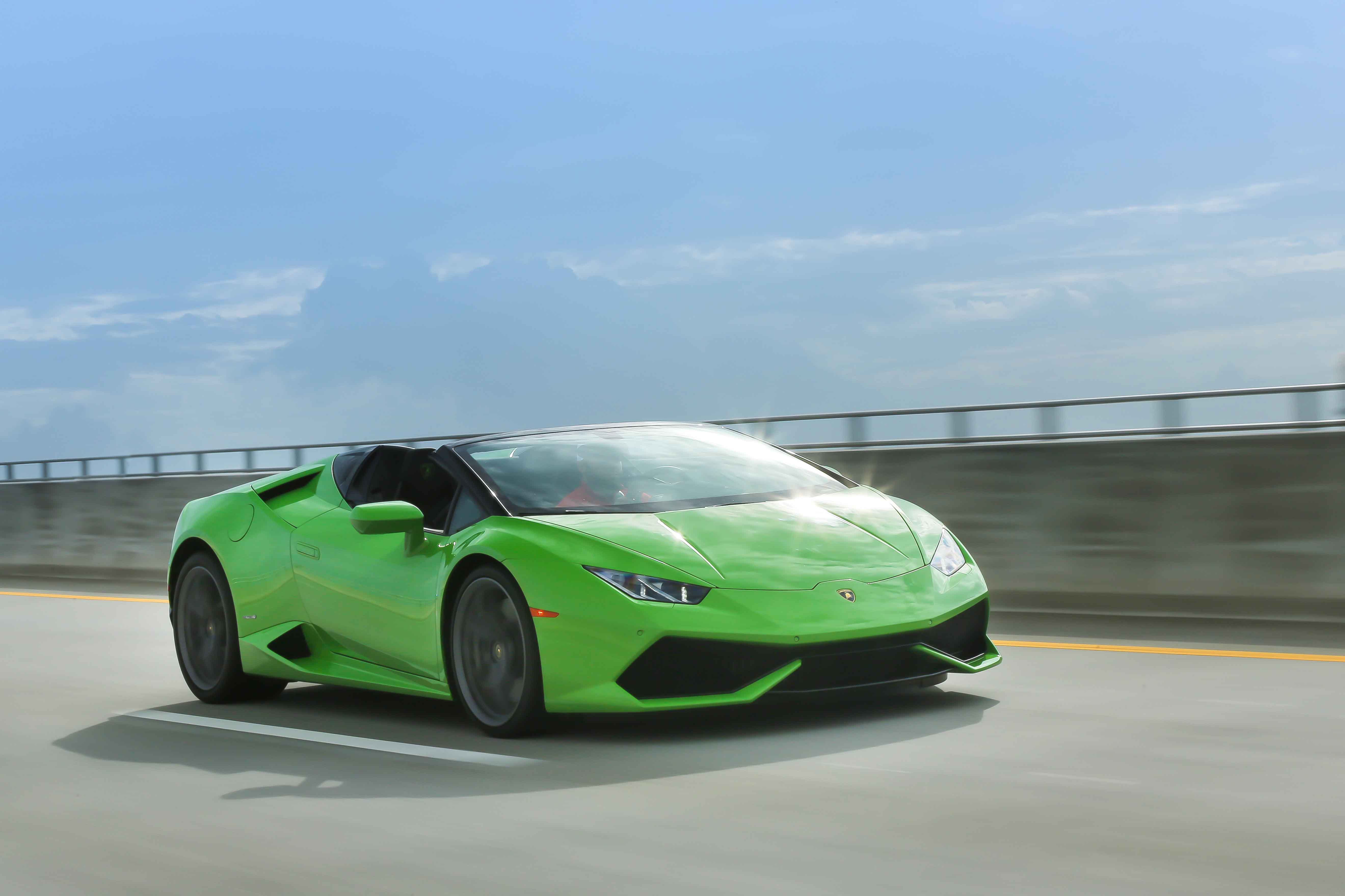 First drive review of the Lamborghini Huracan Spyder