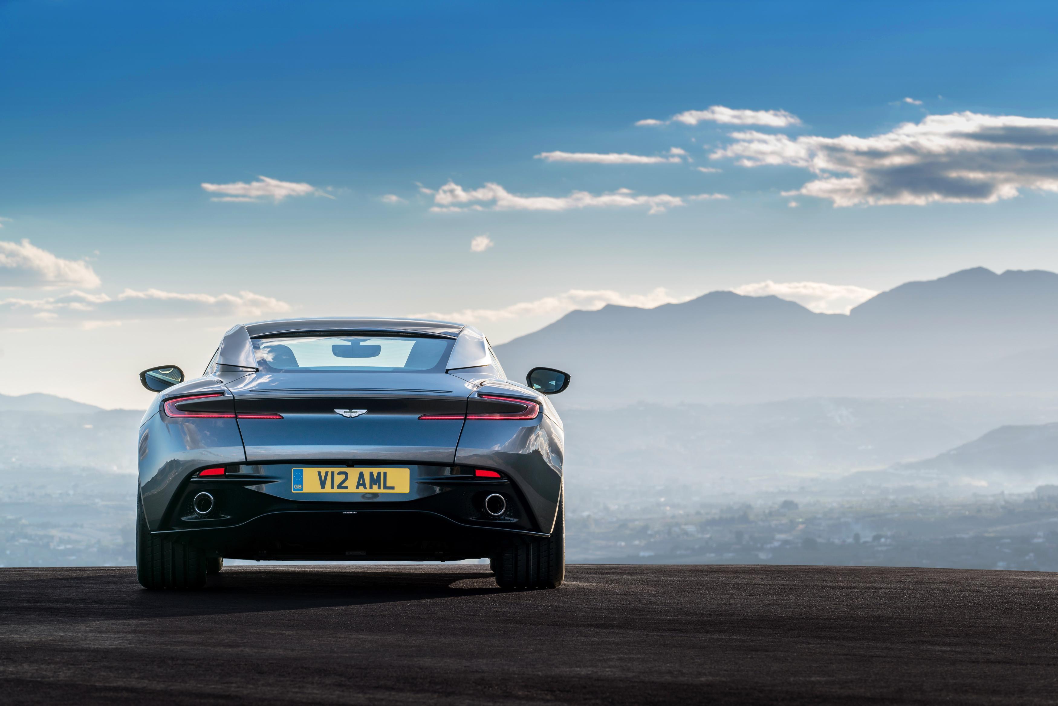 The new 2016 Aston Martin DB11 features a 600bhp, 5.2-litre V12 engine