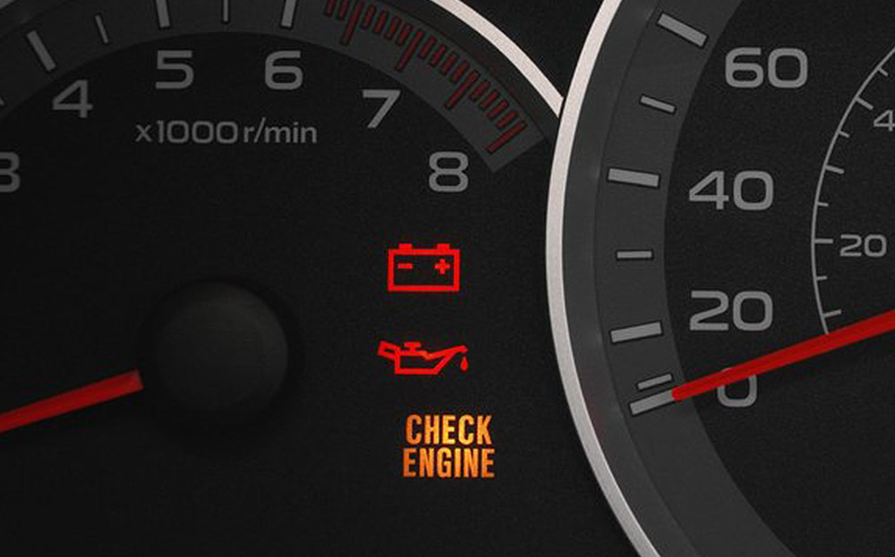 Why is my 2014 Seat diesel's engine warning light illuminated?
