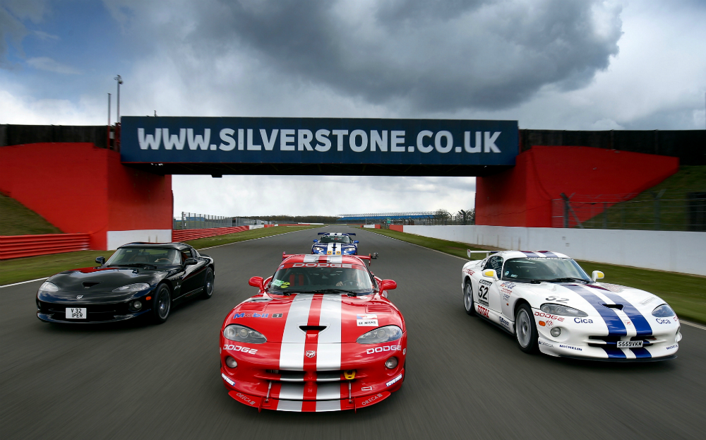 Up to 30 Didge Vipers will parade at the 2016 Silverstone Classic