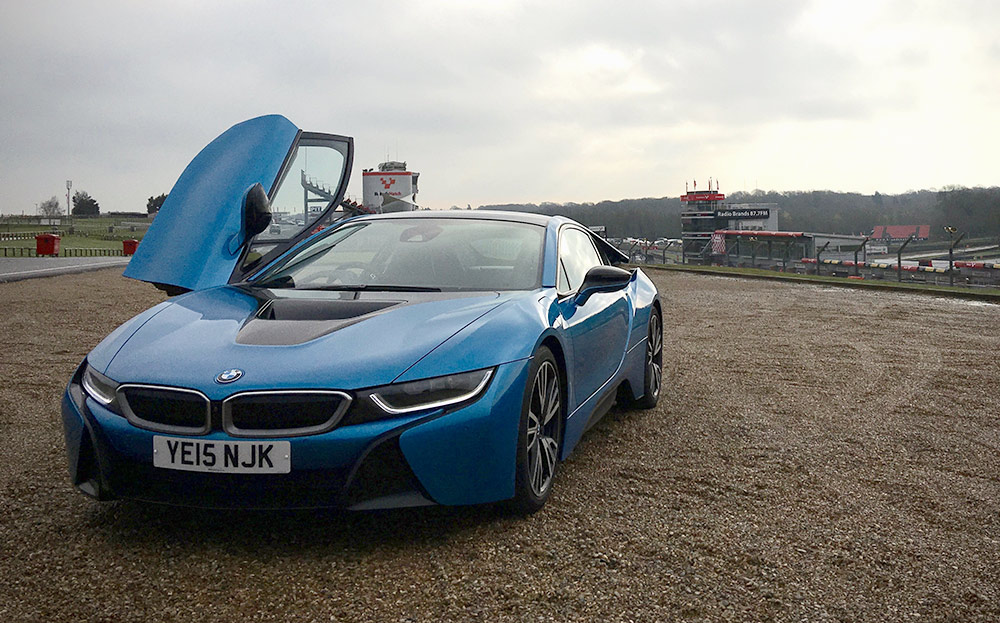 Supersport Supercars: It's no shock electric BMW i8 melds into Caterham paddock