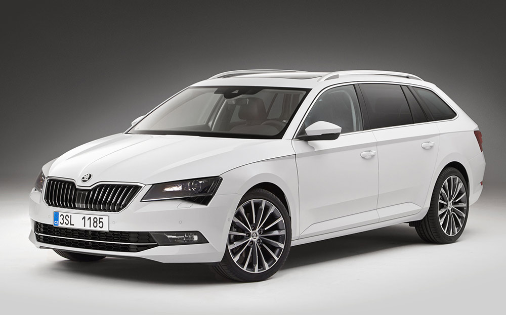 The 2016 Skoda Superb estate