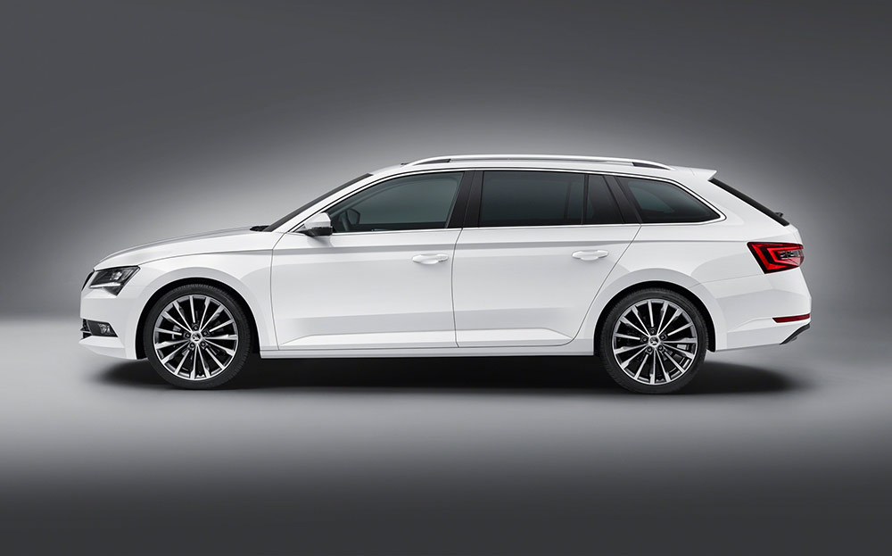 The 2016 Skoda Superb estate