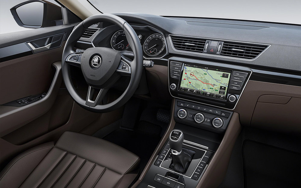 The 2016 Skoda Superb estate