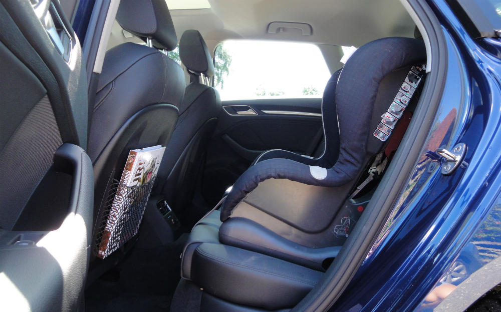 Audi A3 Sportback e-tron rear seats