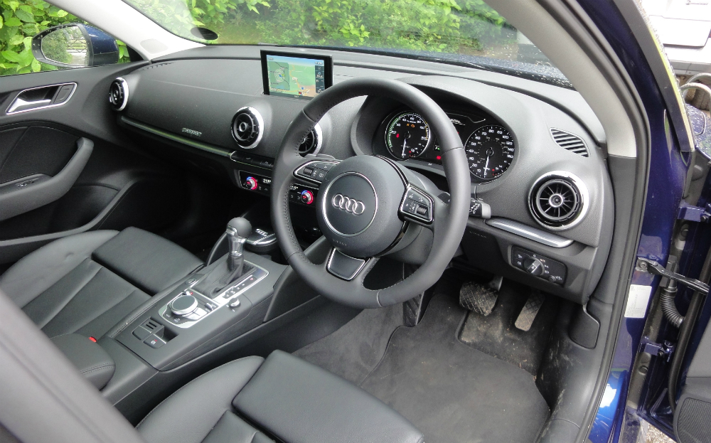 Audi A3 e-tron interior