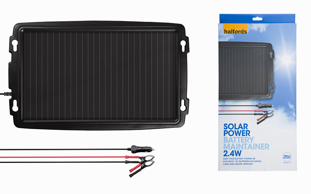 Products: Halfords 2.4W Solar Battery Maintainer review