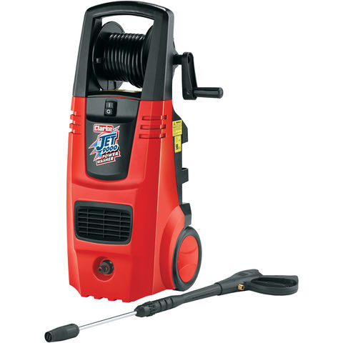 Products: Pressure washer buying guide with the most popular models reviewed, including the Clarke JET 9000B pressure washer