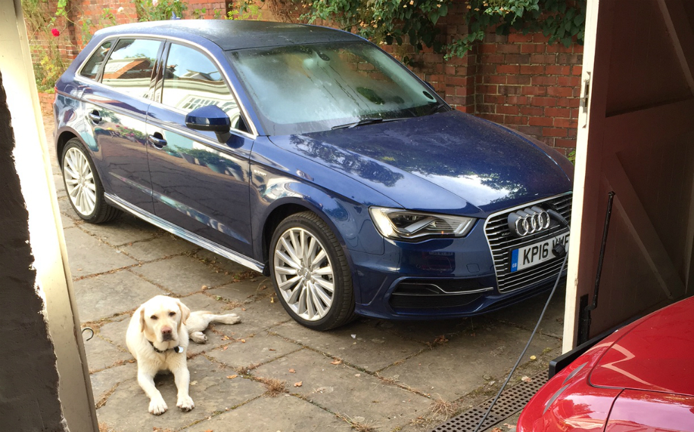 Audi A3 e-tron on extended test for The Sunday Times Driving