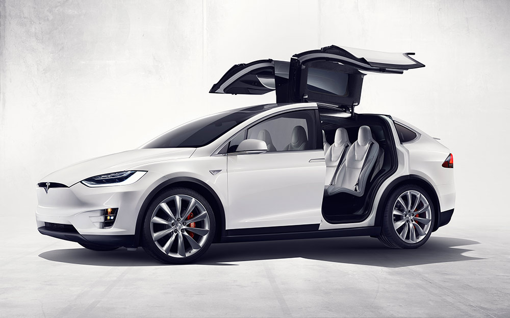 2016 Tesla Model X electric SUV