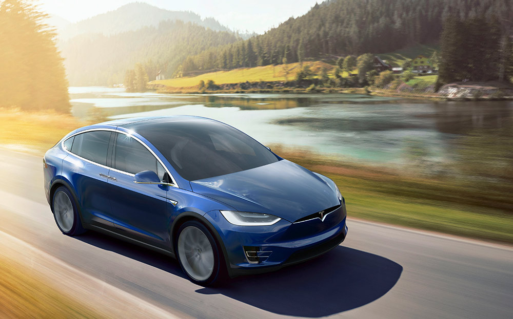 2016 Tesla Model X electric SUV review
