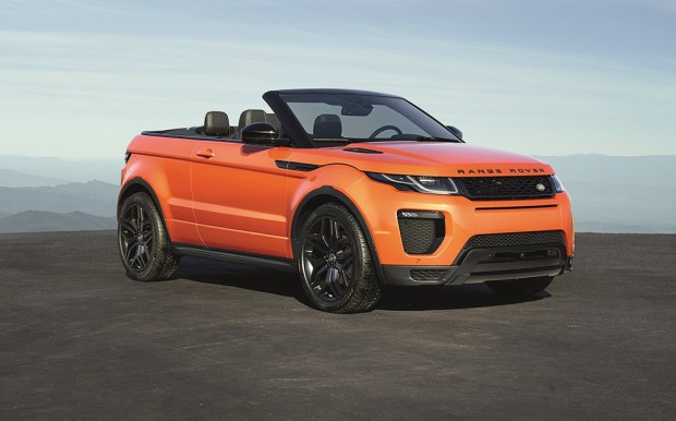 Range Rover Evoque convertible review by Suzi Perry