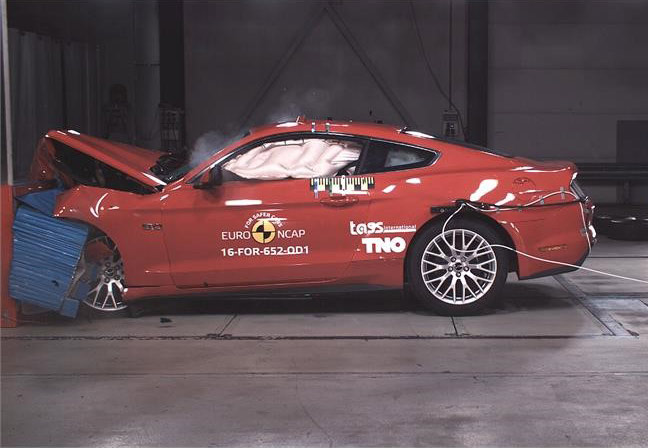 New Ford Mustang receives just two stars in Euro NCAP crash test