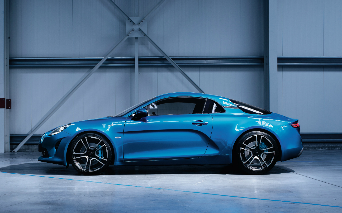 Va va voom: new Alpine A110 sports car takes aim at Porsche 718 Cayman