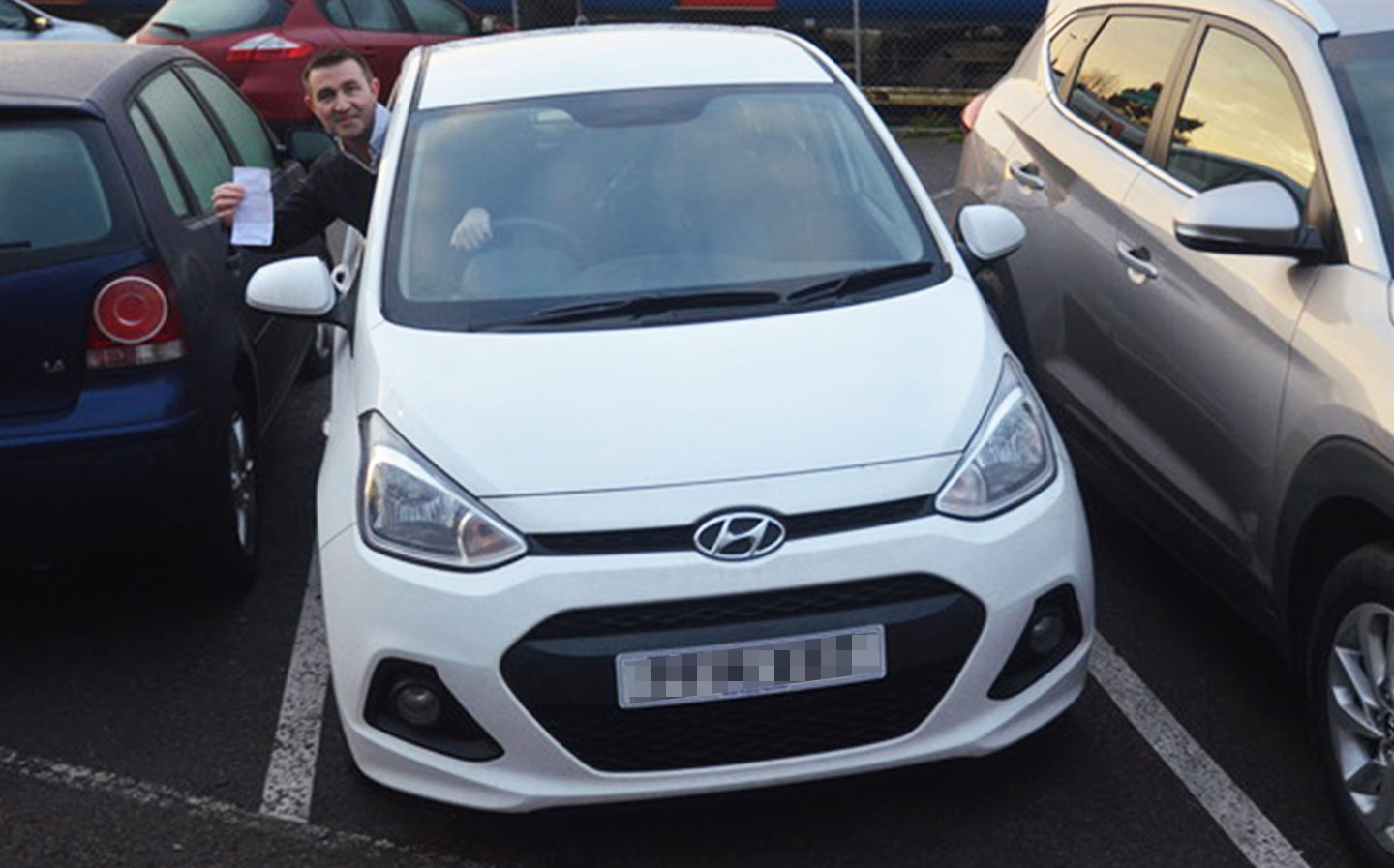 Driver tears strip off rail firm over narrow car park spaces