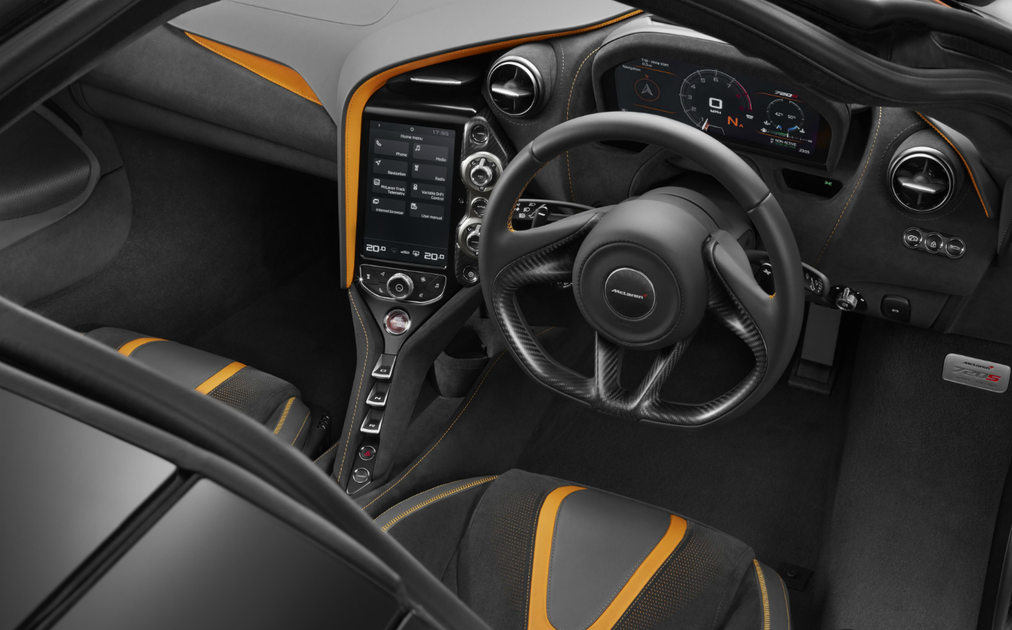 McLaren 720S interior tour