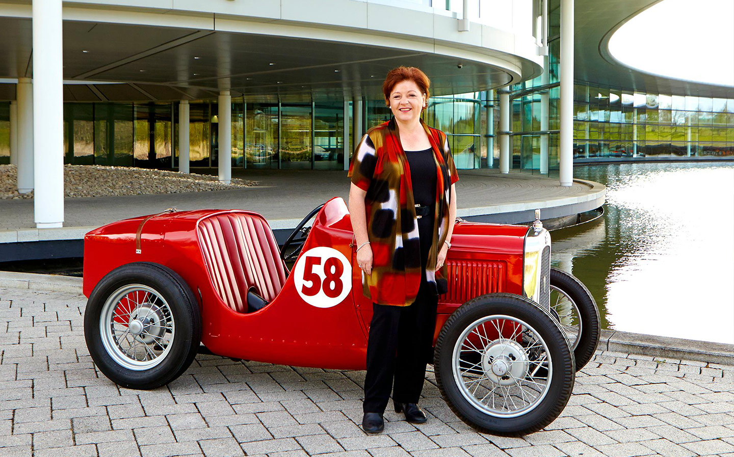 Me and My Motor: Amanda McLaren, daughter of Bruce McLaren, founder of the McLaren F1 team