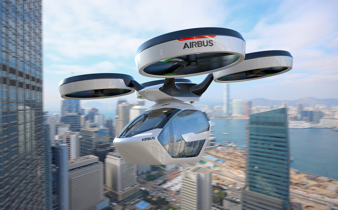 Airbus Pop.Up concept flying cars